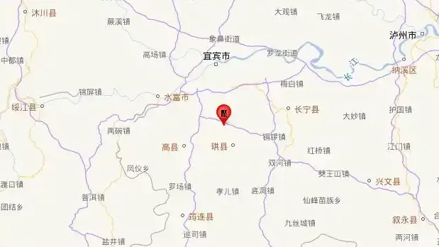 四川宜宾发生4.5级地震