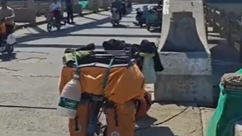 男子看奶奶路上坠亡 9天后奶奶去世