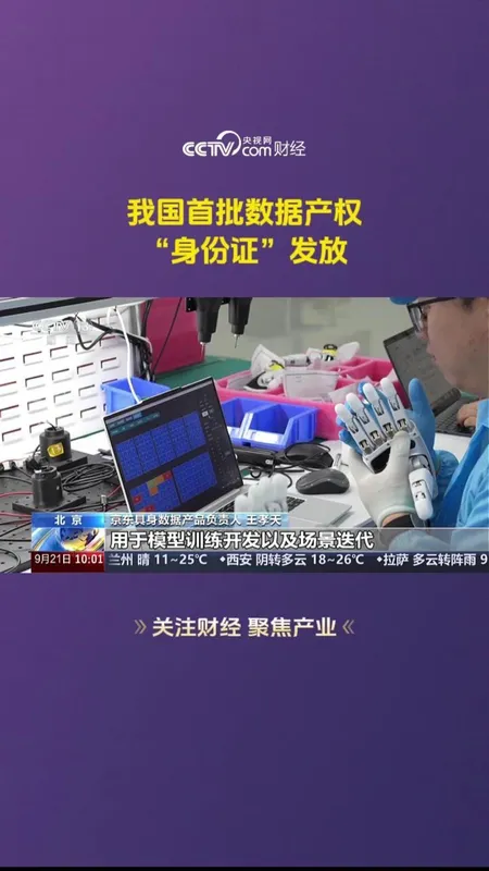 首批数据产权身份证发放