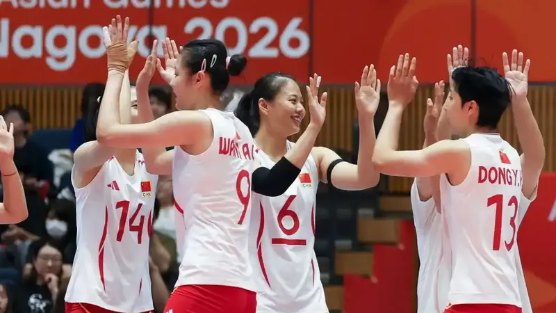 中国女排夺冠!3-0横扫日本