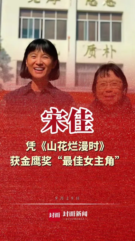 宋佳获金鹰奖最佳女主角