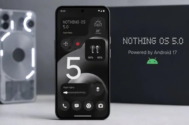 Nothing OS 5.0 基于 Android 17 开始推送,Phone (3) 首批升级