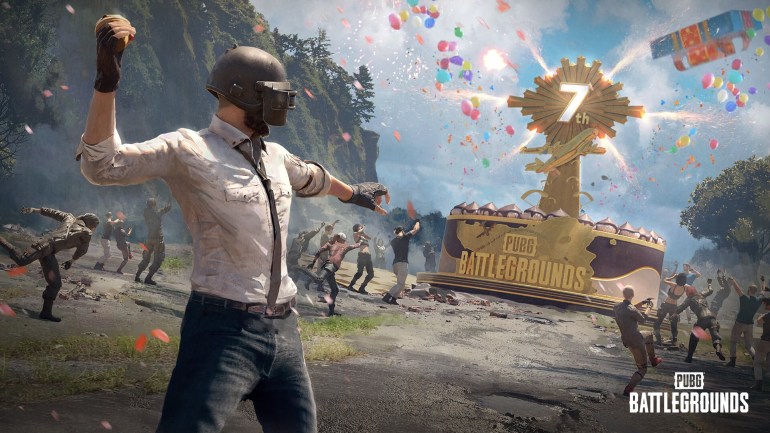 互动第一,PUBG七周年