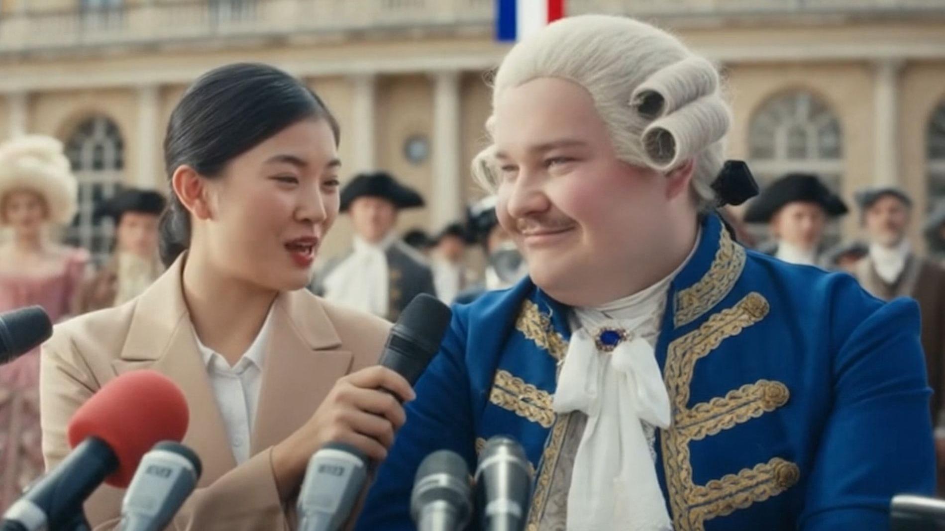 疑似神人记者的采访流出,一个敢问一个敢答