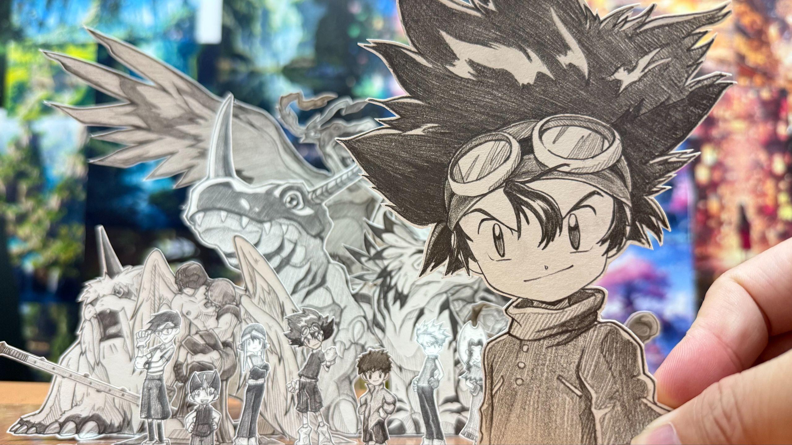 【纸片版数码宝贝】On~My~Love!