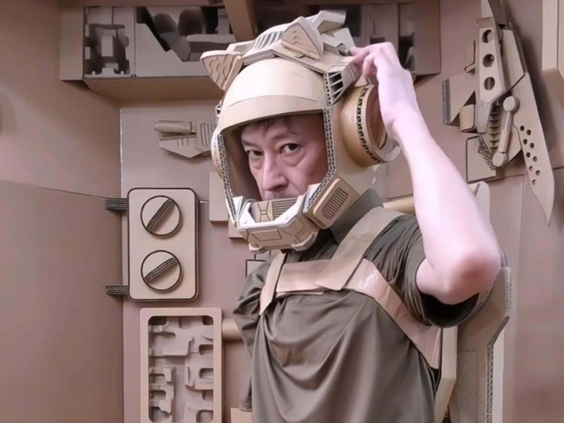 “纸壳的爆改造物...”