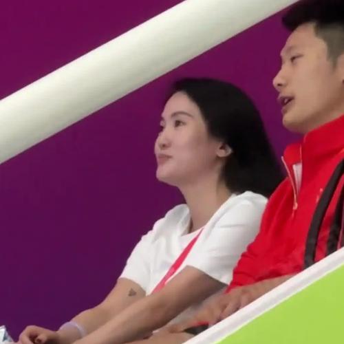 国家跳水队教练陈若琳现身全运会