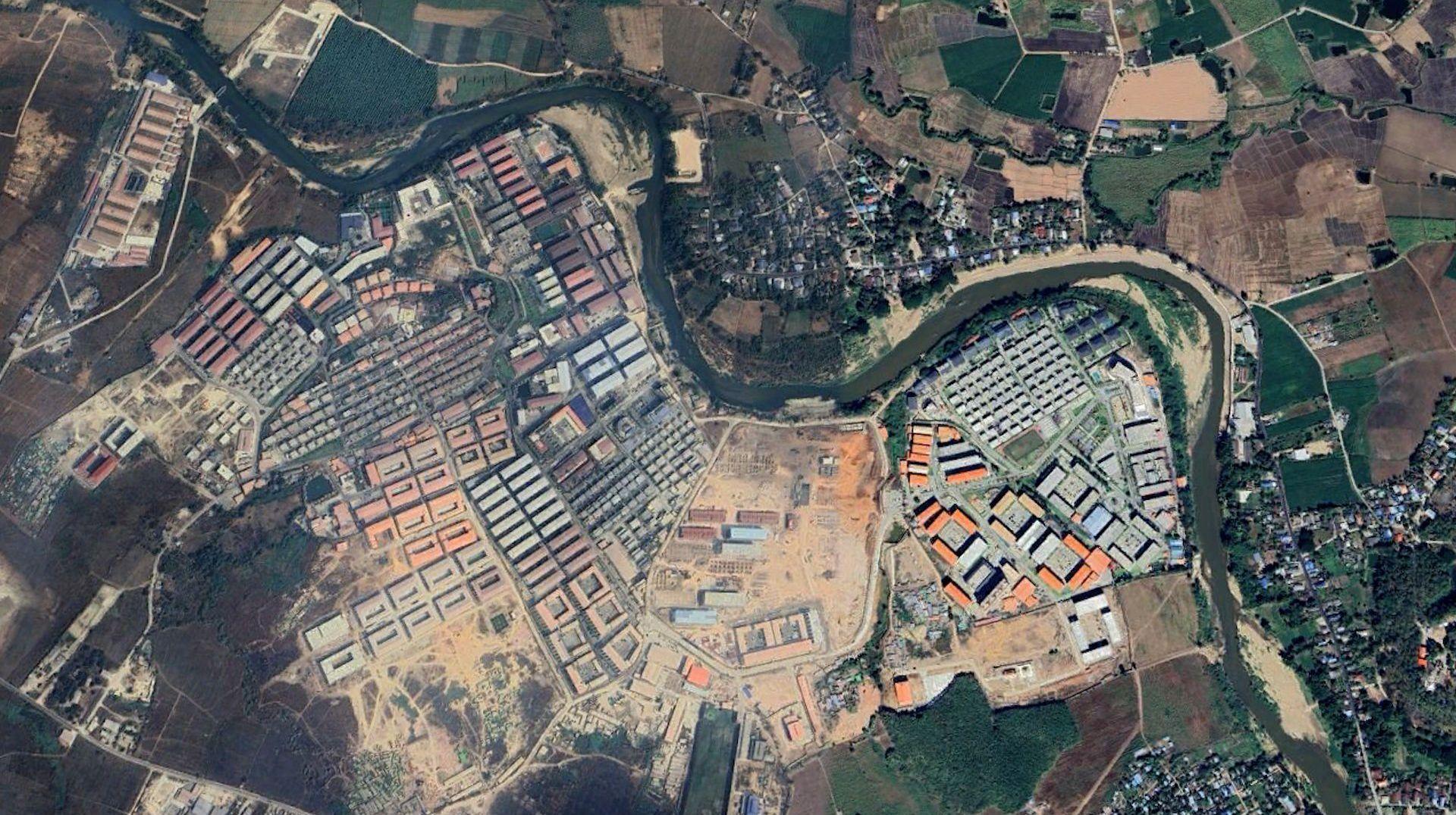 卫星探秘缅东妙瓦底：KK园区2年扩3倍