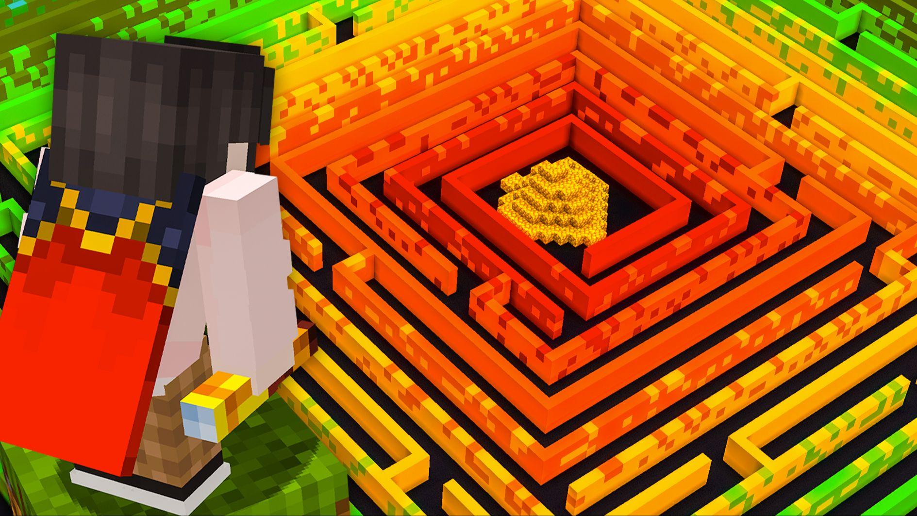 我建造了3座最困难的迷宫！并让我的朋友挑战通关...