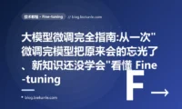 大模型微调完全指南:从一次"微调完模型把原来会的忘光了、新知识还没学会"看懂 Fine-tuning