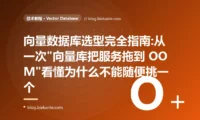 向量数据库选型完全指南:从一次"向量库把服务拖到 OOM"看懂为什么不能随便挑一个