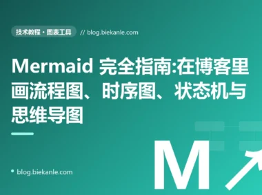Mermaid 完全指南:在博客里画流程图、时序图、状态机与思维导图
