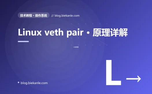 Linux veth pair · 原理详解 完全指南:速查、踩坑与最佳实践