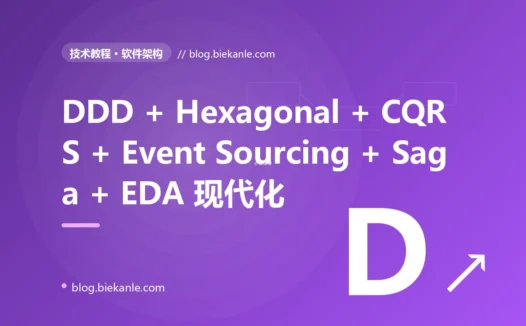 从单体 PHP 7.4 + LAMP + crontab + 自研 RPC + MySQL 8 主从 → DDD + Hexagonal + CQRS + Event Sourcing + Saga + EDA + Kafka + gRPC + Service Mesh 全栈架构现代化 97 天踩坑录:21 反模式 + 23 修法