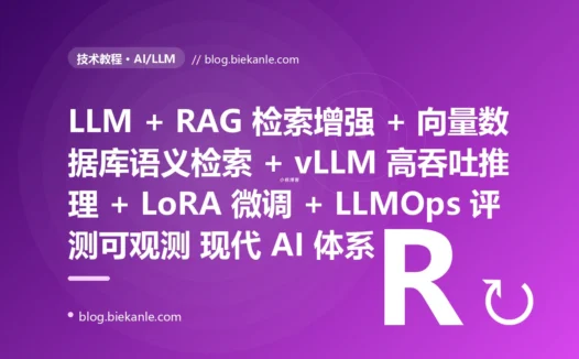 从 关键词匹配 + if-else 规则引擎 + 单机 sklearn 浅层模型 + 模型 pickle 一存了事 + 无版本管理 + 上线从不监控漂移 + 效果靠人肉抽查 远古智能体系 → 2026 大语言模型 LLM + RAG 检索增强生成 + 向量数据库语义检索 + vLLM 高吞吐推理 + LoRA 高效微调 + 结构化输出 + LLMOps 评测与可观测 现代 AI 体系 87 天战役复盘:47 套工程修法 + 7 个 P0 复盘 + 6 条工程哲学