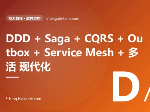 从 PHP 单体 + MySQL 主从 + 2PC 锁表 + 单机房 + RPC 调用 单栈 → DDD 限界上下文 + Aggregate Root + Domain Event + Saga + Outbox Pattern + Debezium CDC + Event Sourcing + Axon 4.10 + EventStoreDB 24.10 + CQRS + Aurora PG 17.2 + Elasticsearch 8.15 + Redis 7.4 + Kafka 3.8 KRaft + Pulsar 3.3 + RabbitMQ 4.0 + Service Mesh Istio 1.24 + Linkerd 2.17 + Envoy + Kong 3.8 + APISIX 3.11 + 同城双活 + 异地灾备 全栈分布式微服务 + 事件驱动 + 多活容灾架构现代化 87 天踩坑录:47 套修法 + 7 反模式 + 7 个 P0 复盘